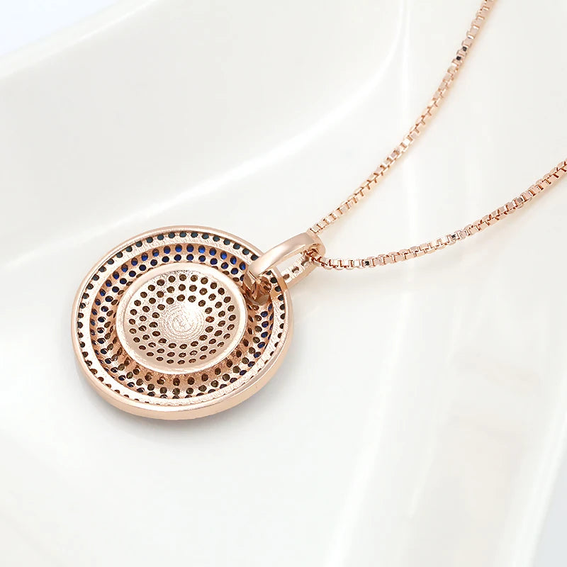 Radiant Guardian Evil Eye Pendant Necklace